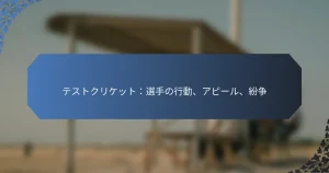テストクリケット：選手の行動、アピール、紛争
